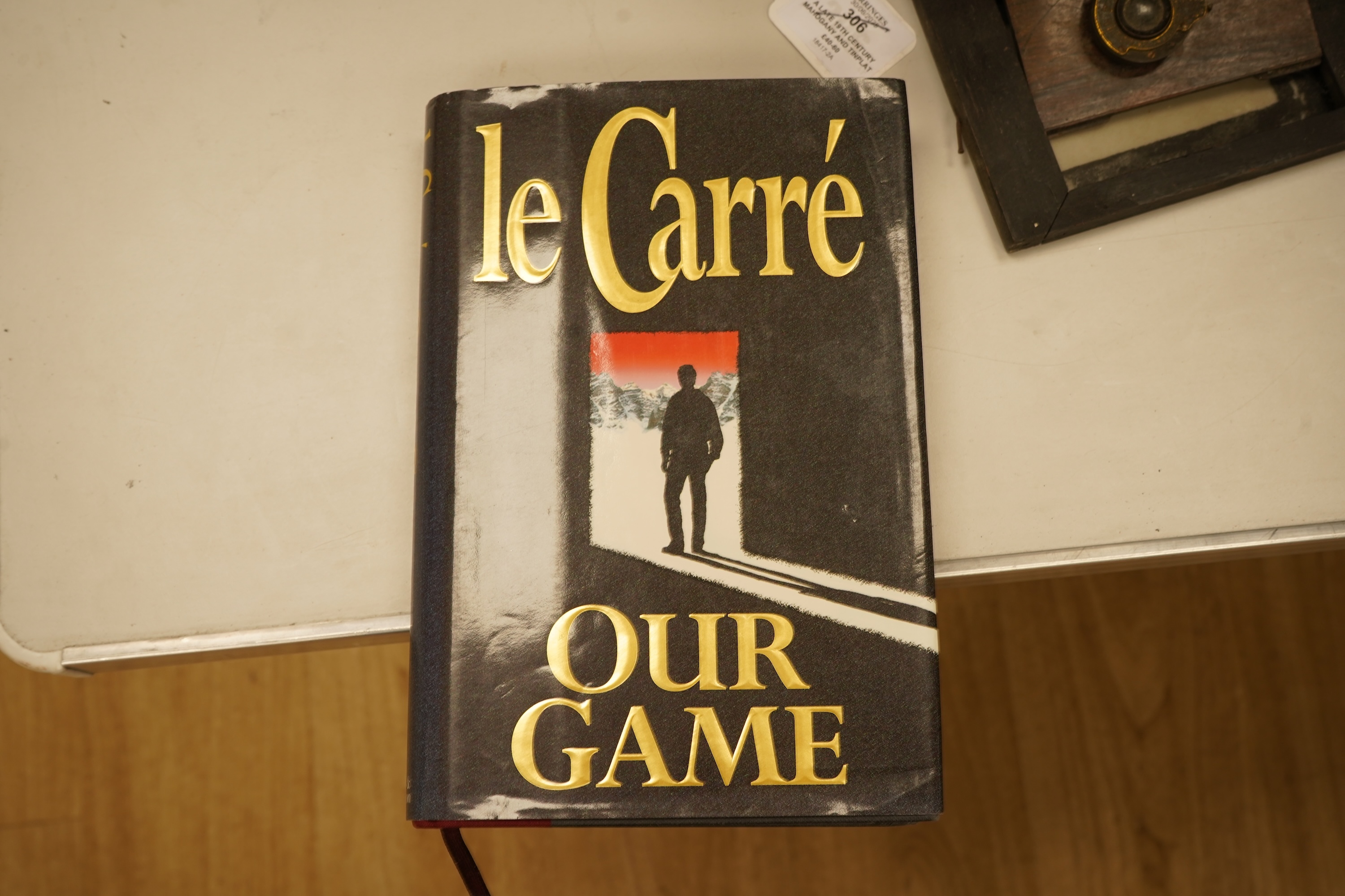 Le Carré, John - The Little Drummer Girl, 1st Edition, signed by author on title; publisher's cloth and d/wrapper. Hodder and Stoughton, 1983; Le Carré, John - The Secret Pilgrim. Ist Edition, signed by author on title;